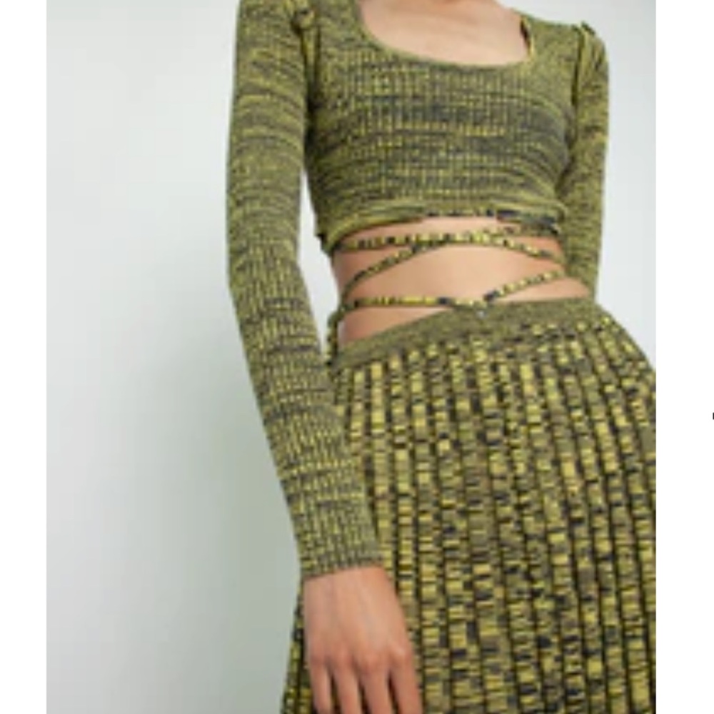 Christopher Esber sweater with detachable sleeves. Brand new with tags.